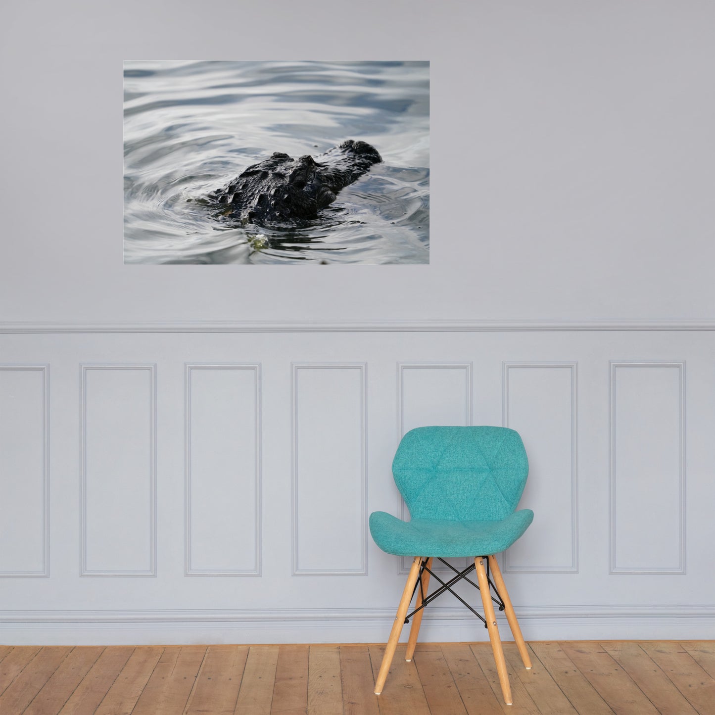 "Wading in the Water" Photo paper poster