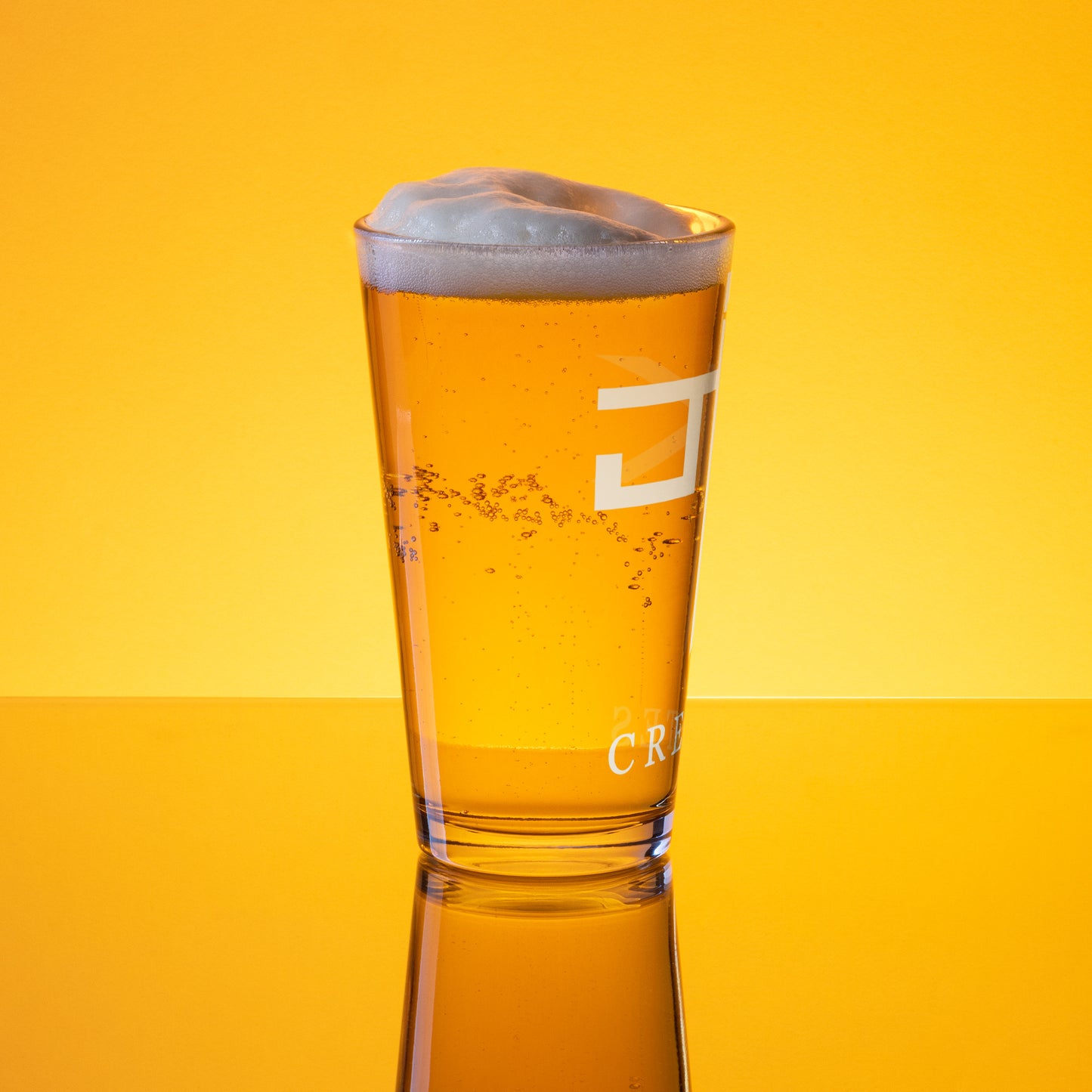 JWK Creates Logo Shaker Pint Glass