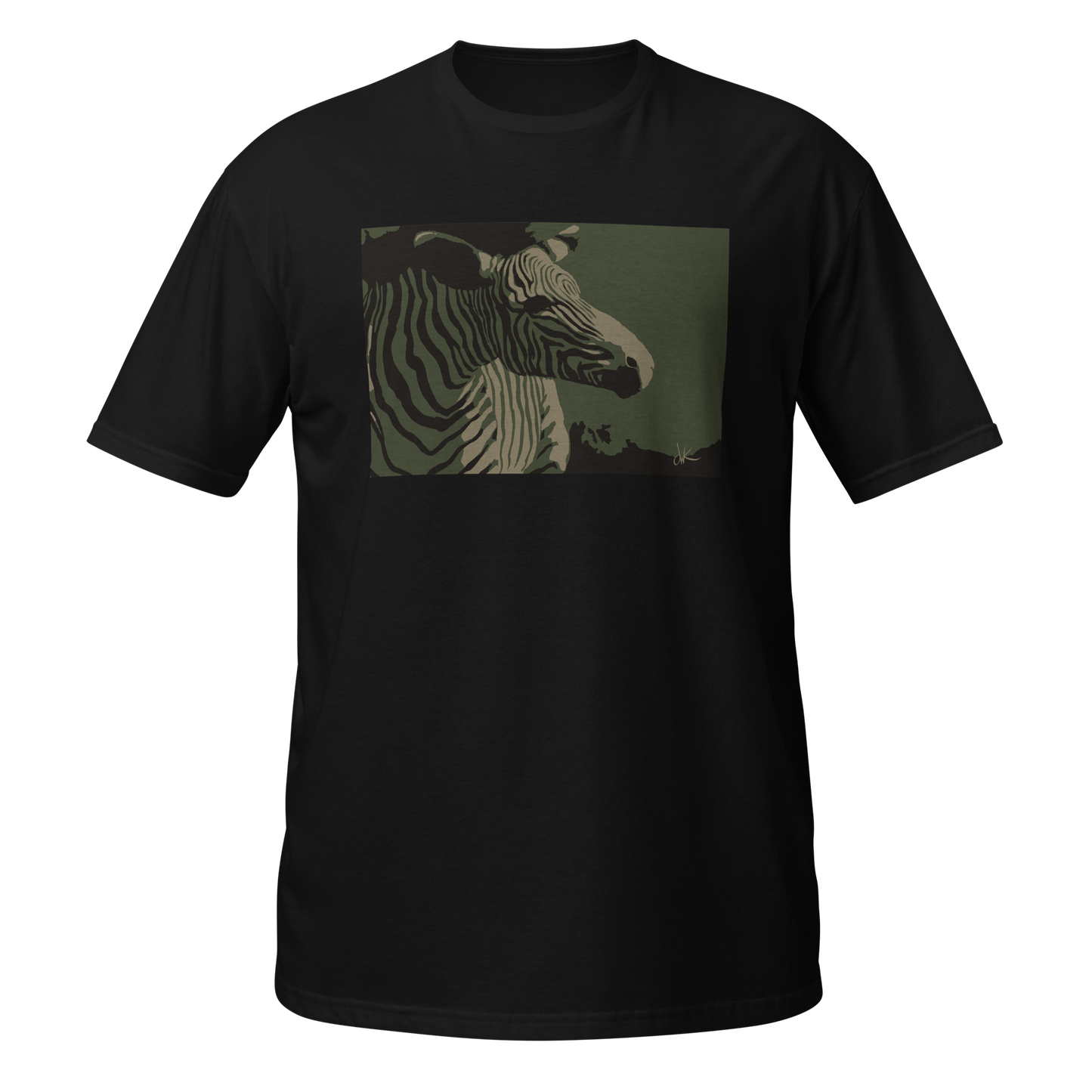 Graphic Zebra Short-Sleeve Unisex T-Shirt