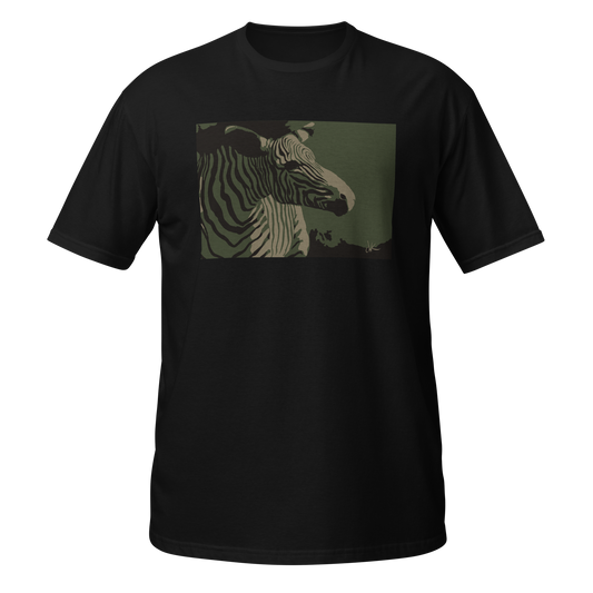 Graphic Zebra Short-Sleeve Unisex T-Shirt