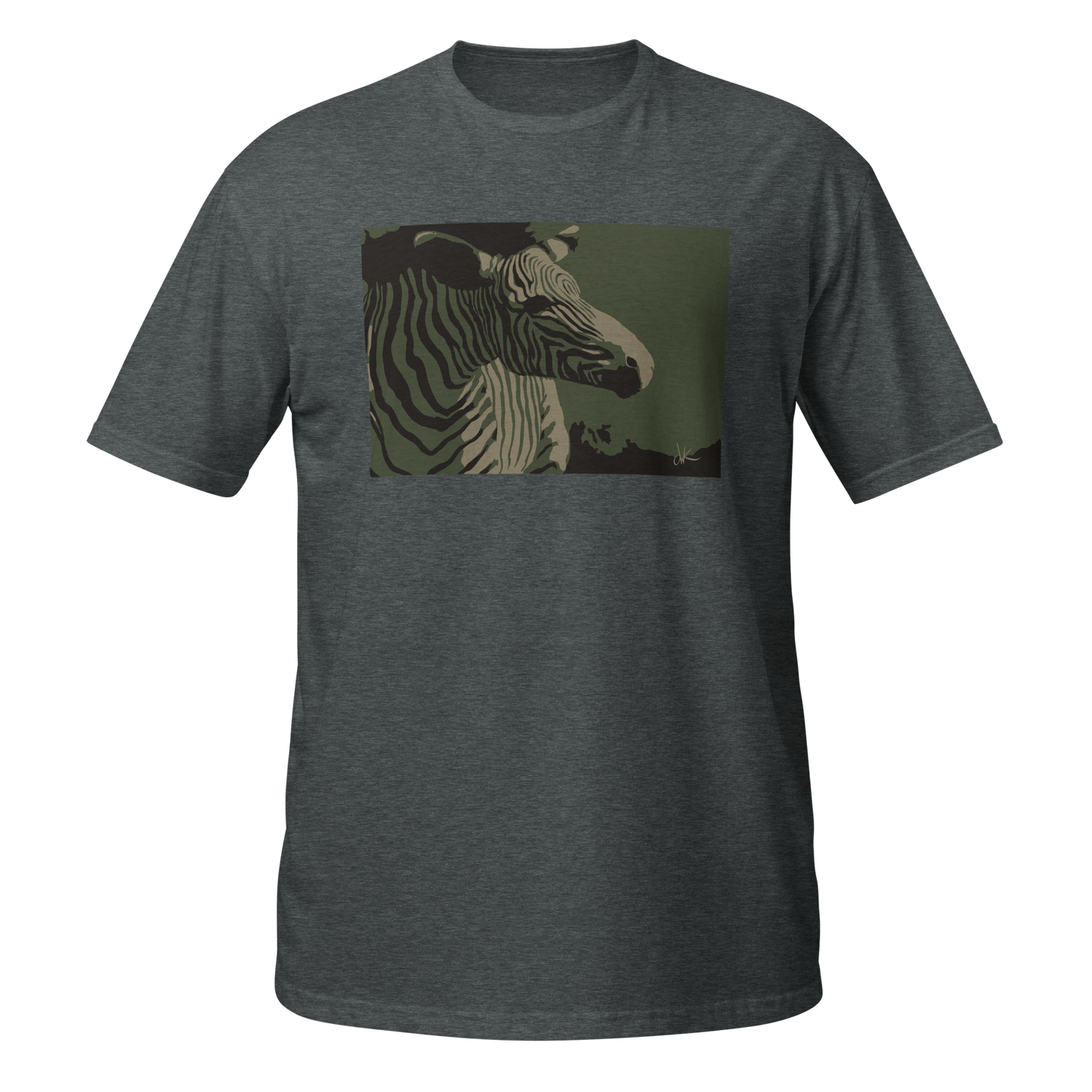 Graphic Zebra Short-Sleeve Unisex T-Shirt