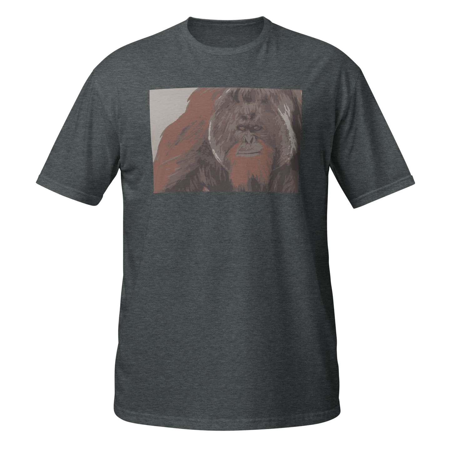 Graphic Orangutan Short-Sleeve Unisex T-Shirt