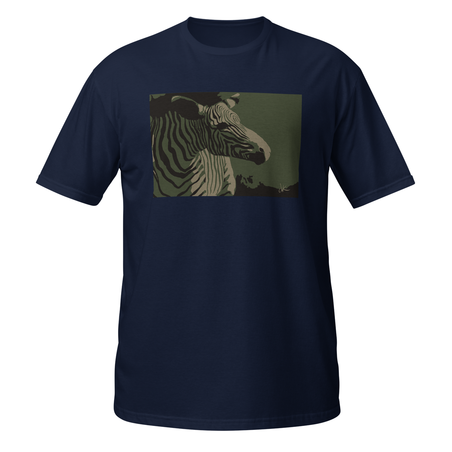 Graphic Zebra Short-Sleeve Unisex T-Shirt