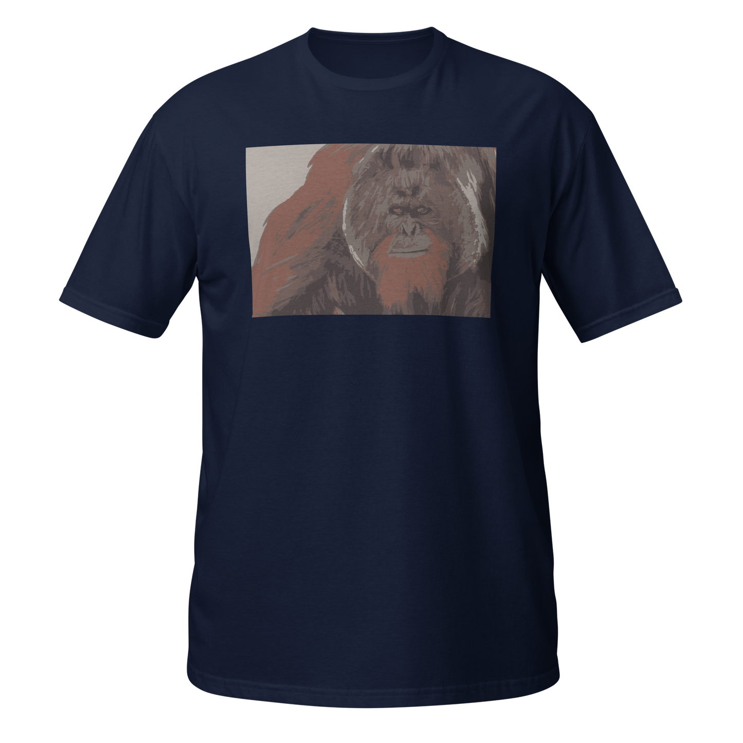 Graphic Orangutan Short-Sleeve Unisex T-Shirt