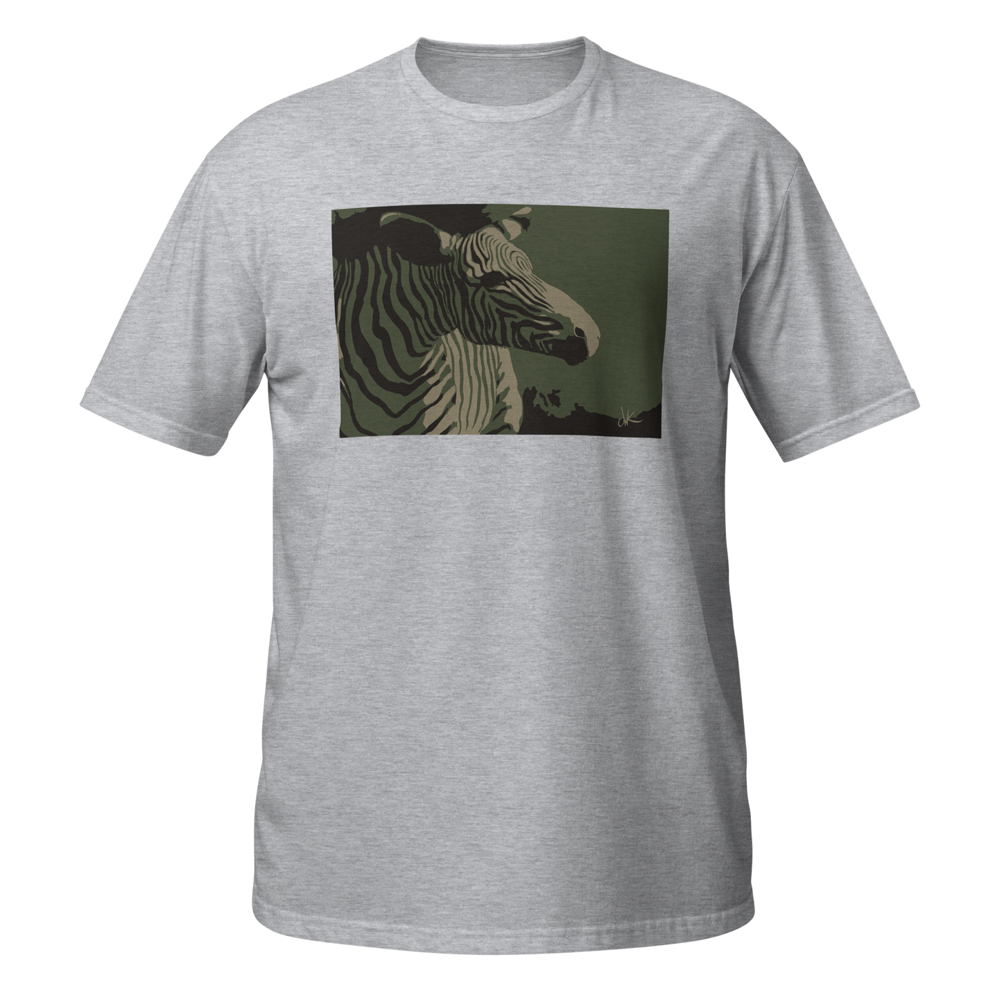 Graphic Zebra Short-Sleeve Unisex T-Shirt