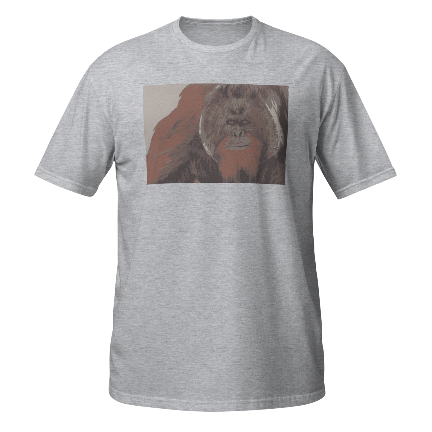 Graphic Orangutan Short-Sleeve Unisex T-Shirt