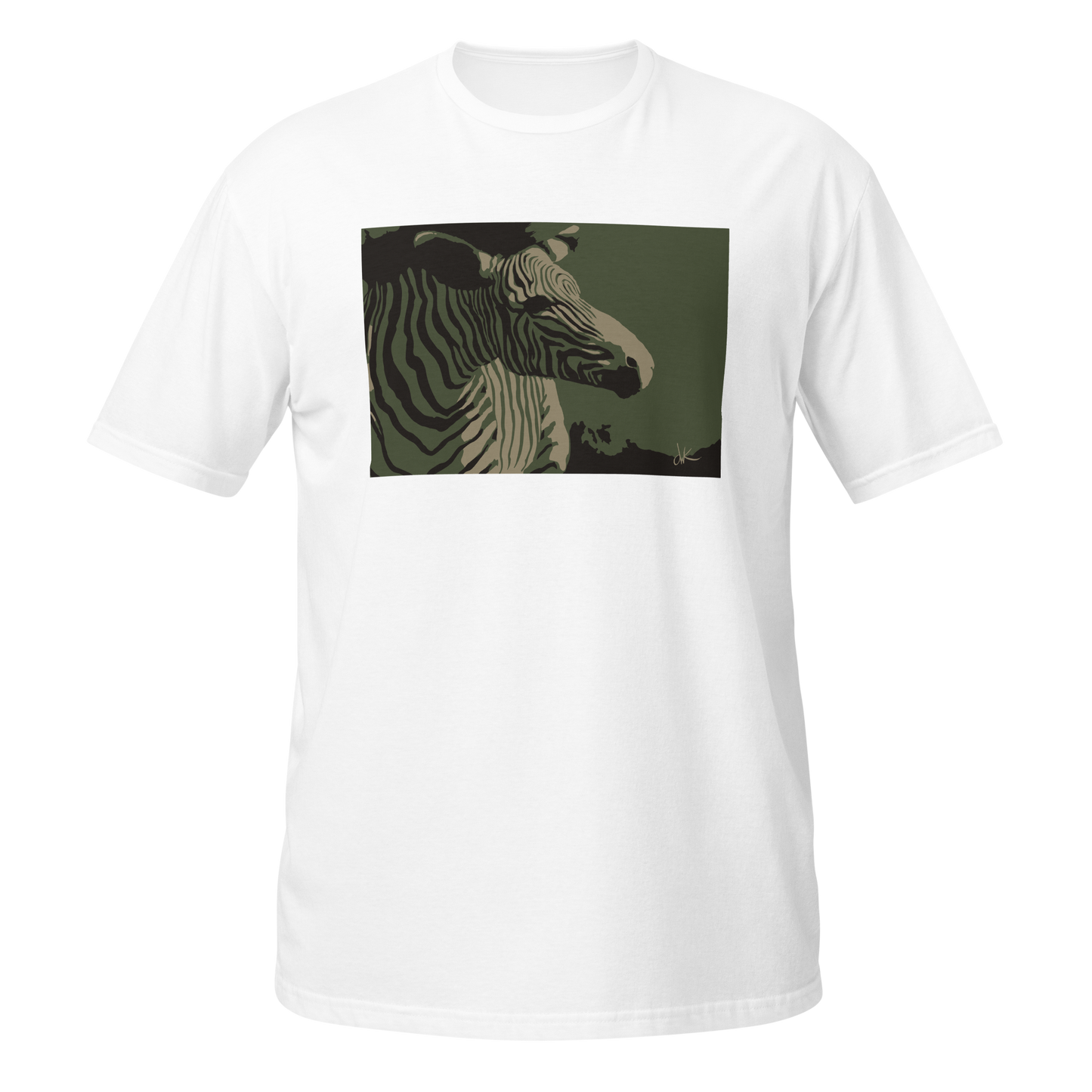 Graphic Zebra Short-Sleeve Unisex T-Shirt