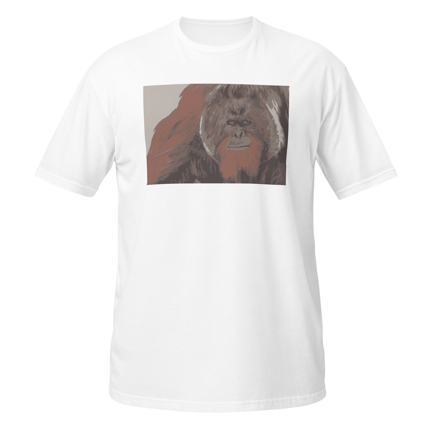 Graphic Orangutan Short-Sleeve Unisex T-Shirt