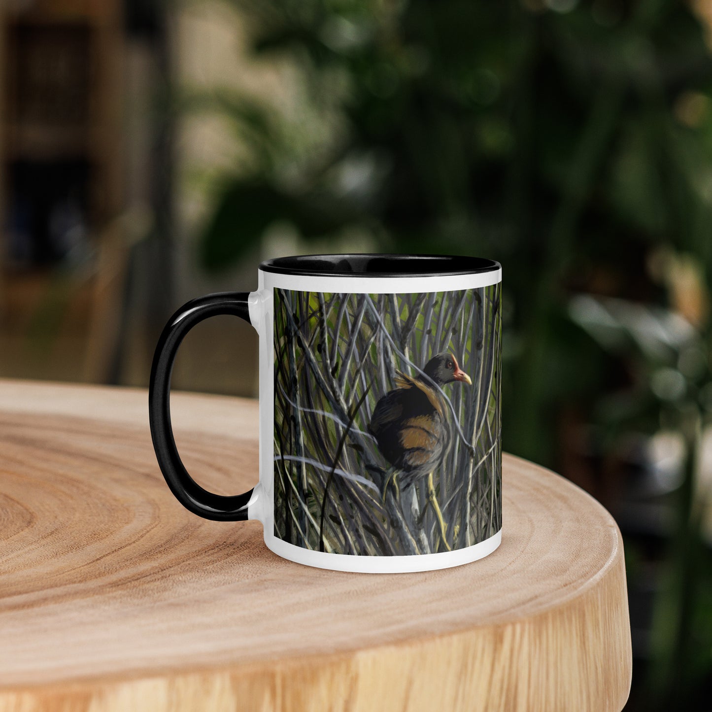 "In the Woods" Mug with Color Inside