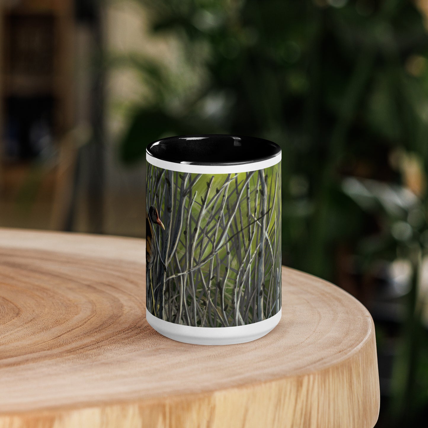 "In the Woods" Mug with Color Inside