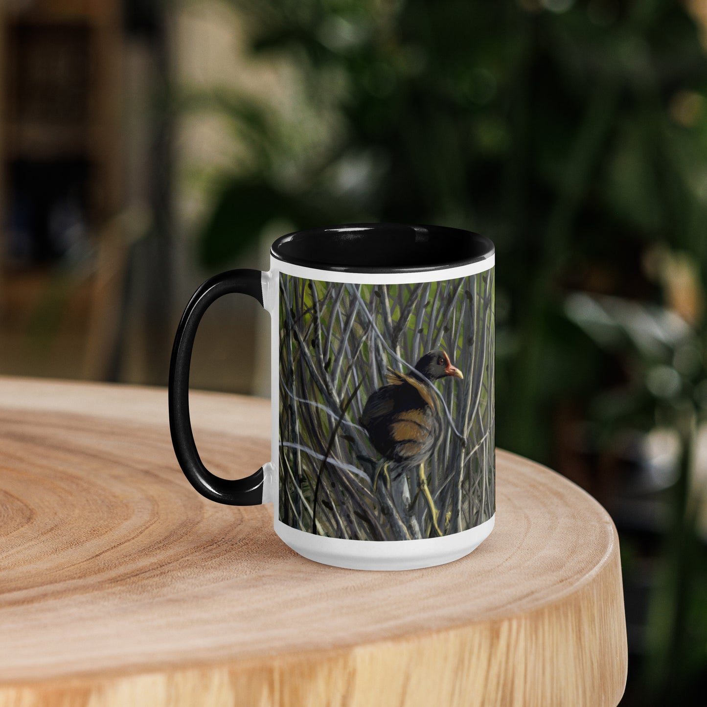 "In the Woods" Mug with Color Inside