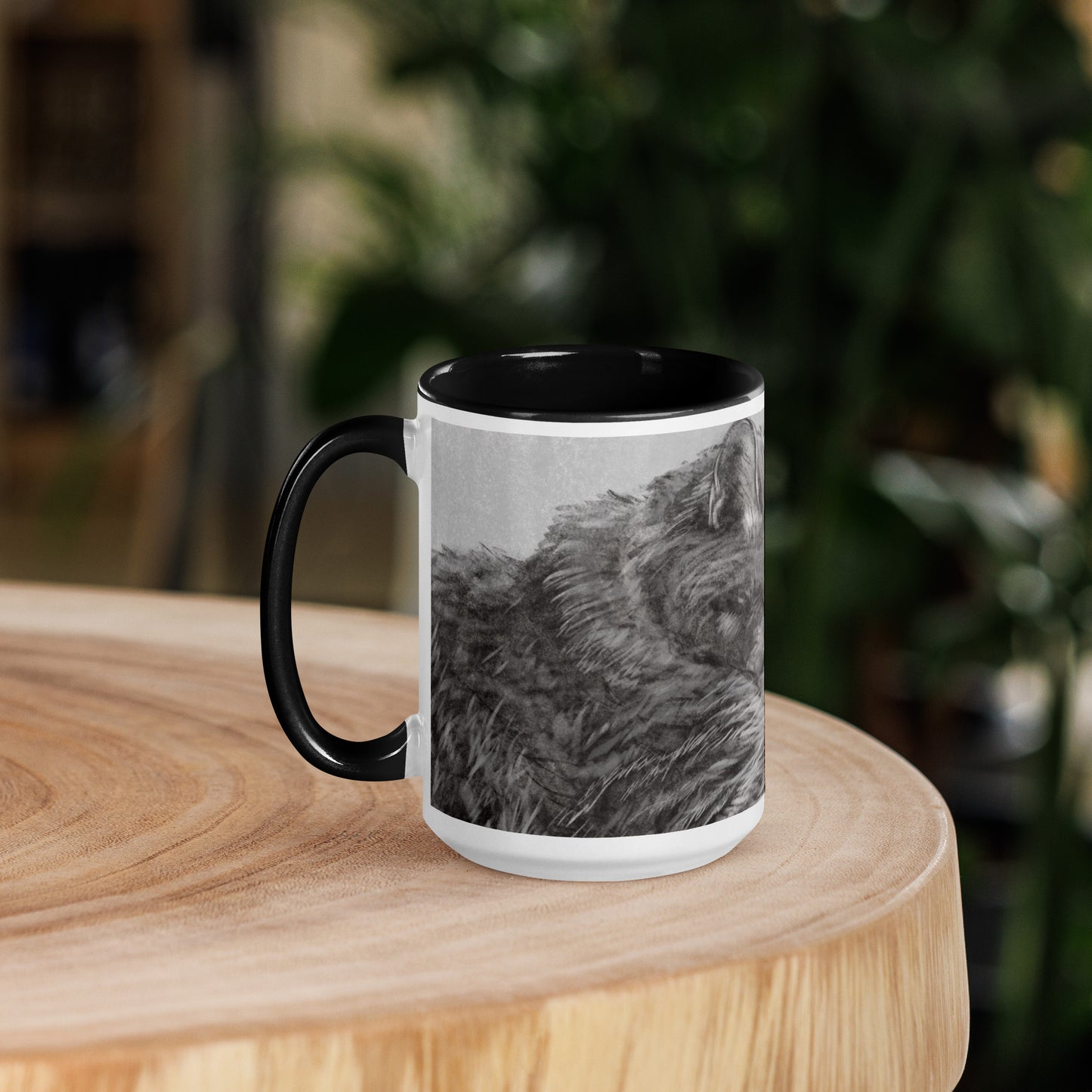 "Sleepy-pants" Mug with Color Inside