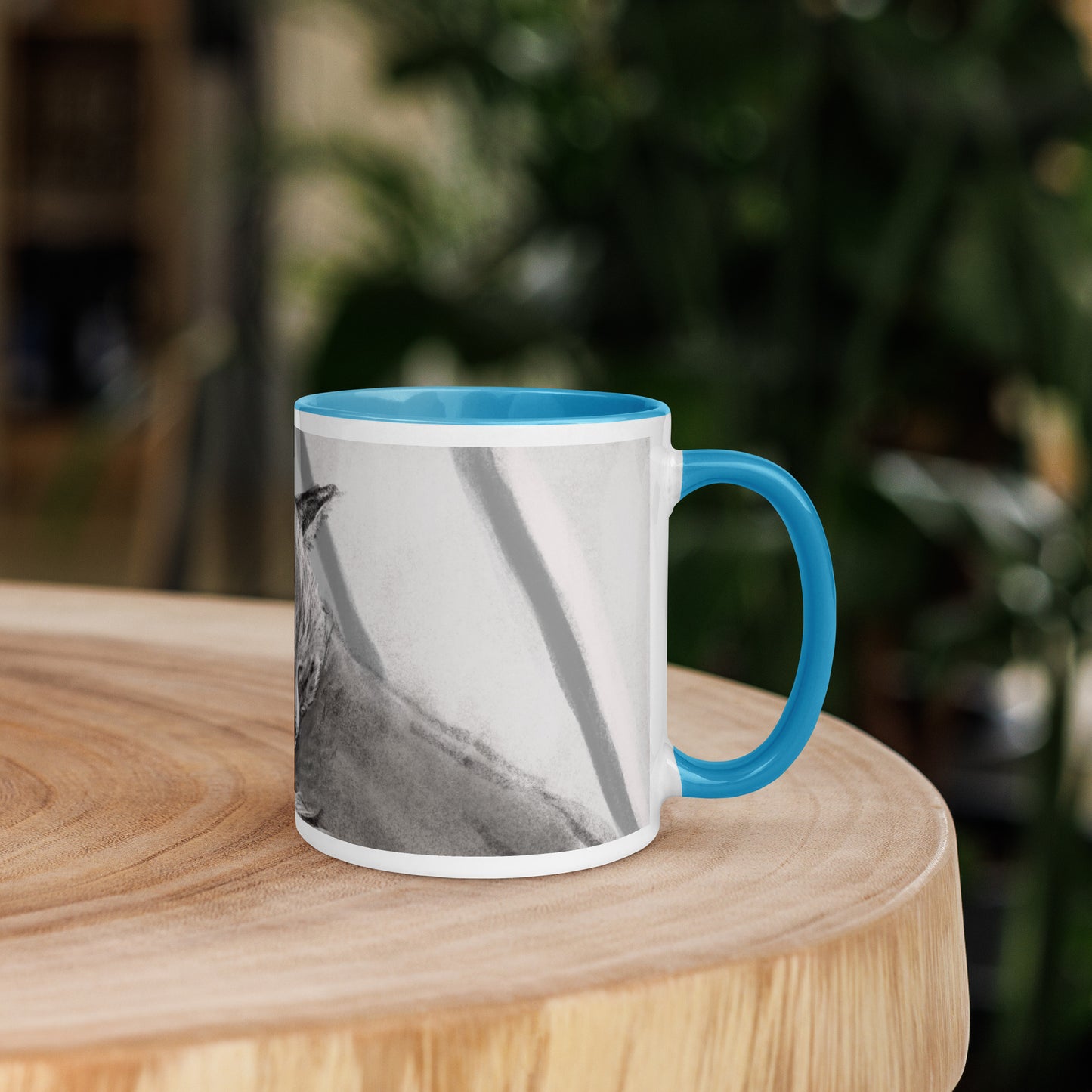 "Sleepy-pants" Mug with Color Inside