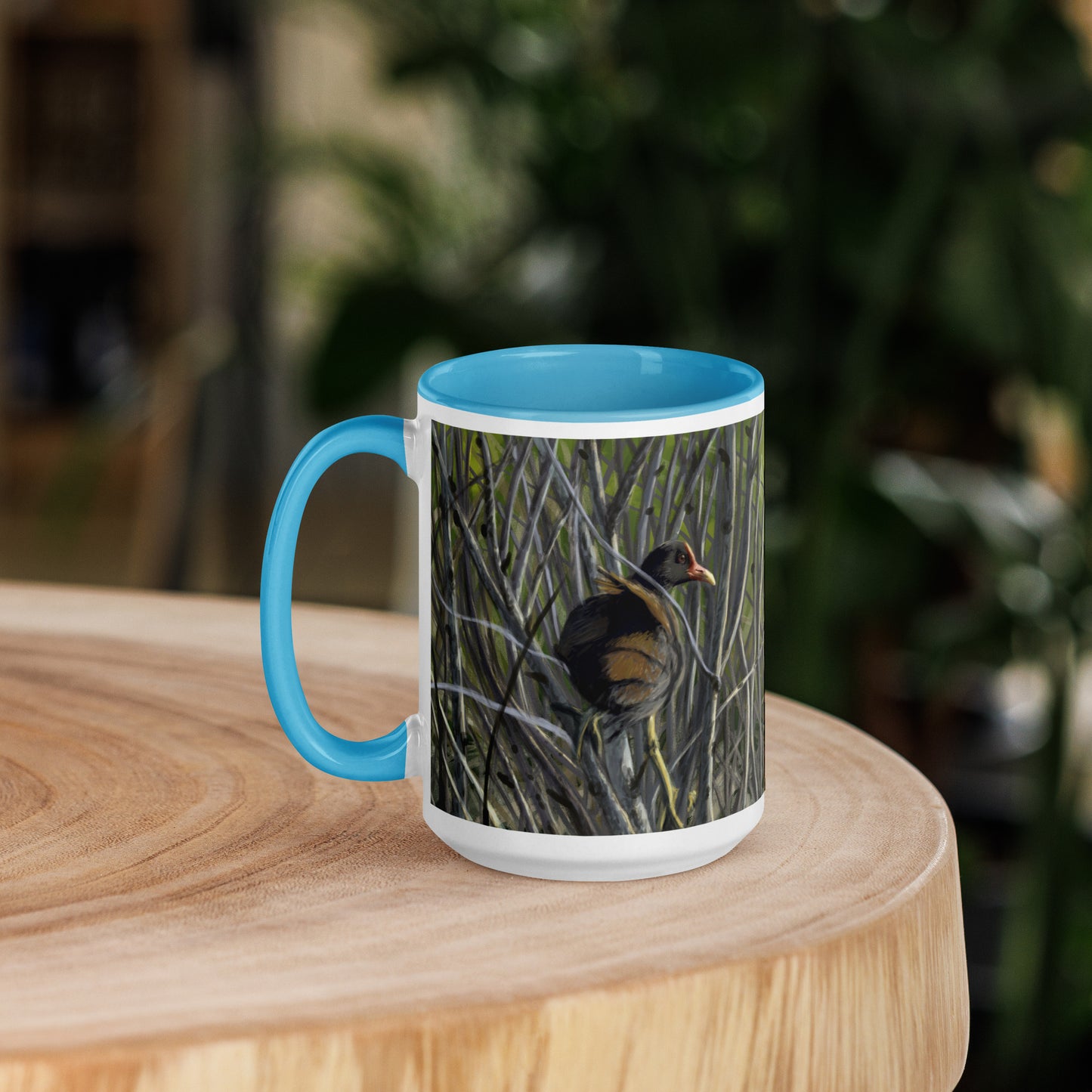 "In the Woods" Mug with Color Inside