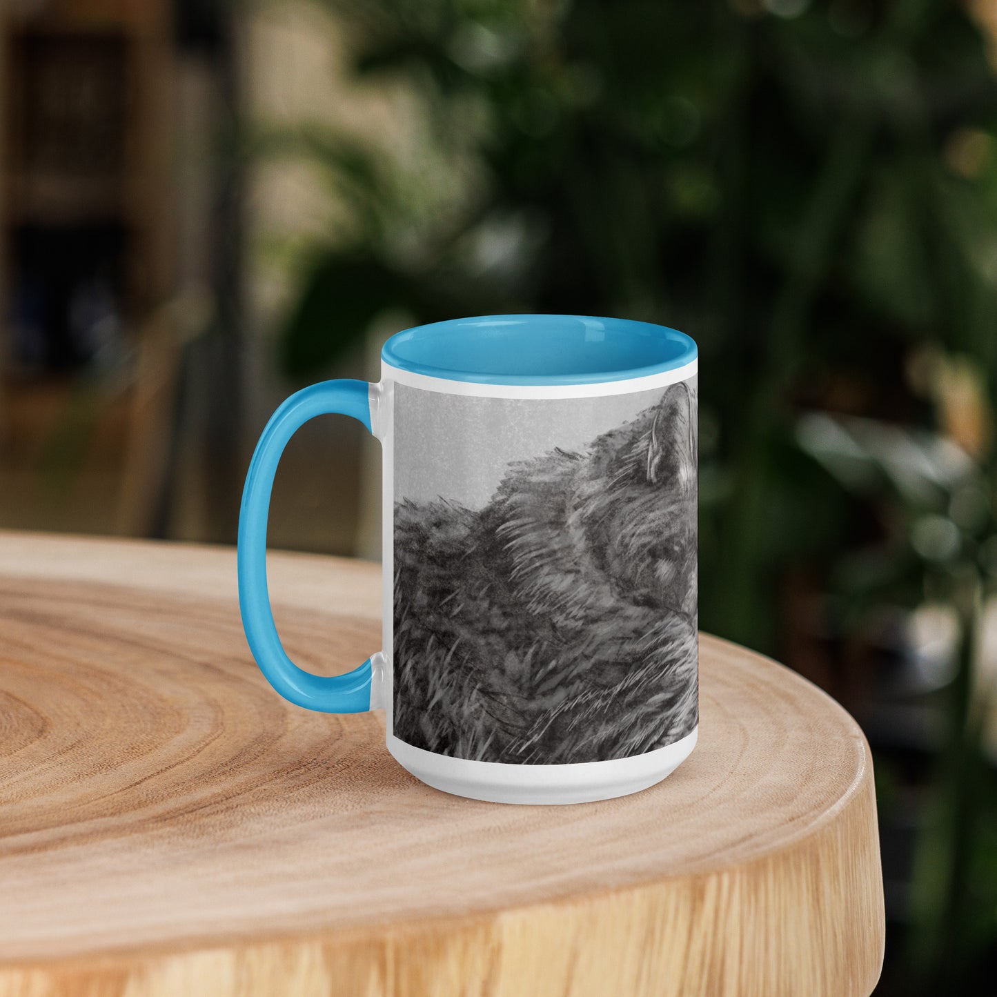 "Sleepy-pants" Mug with Color Inside