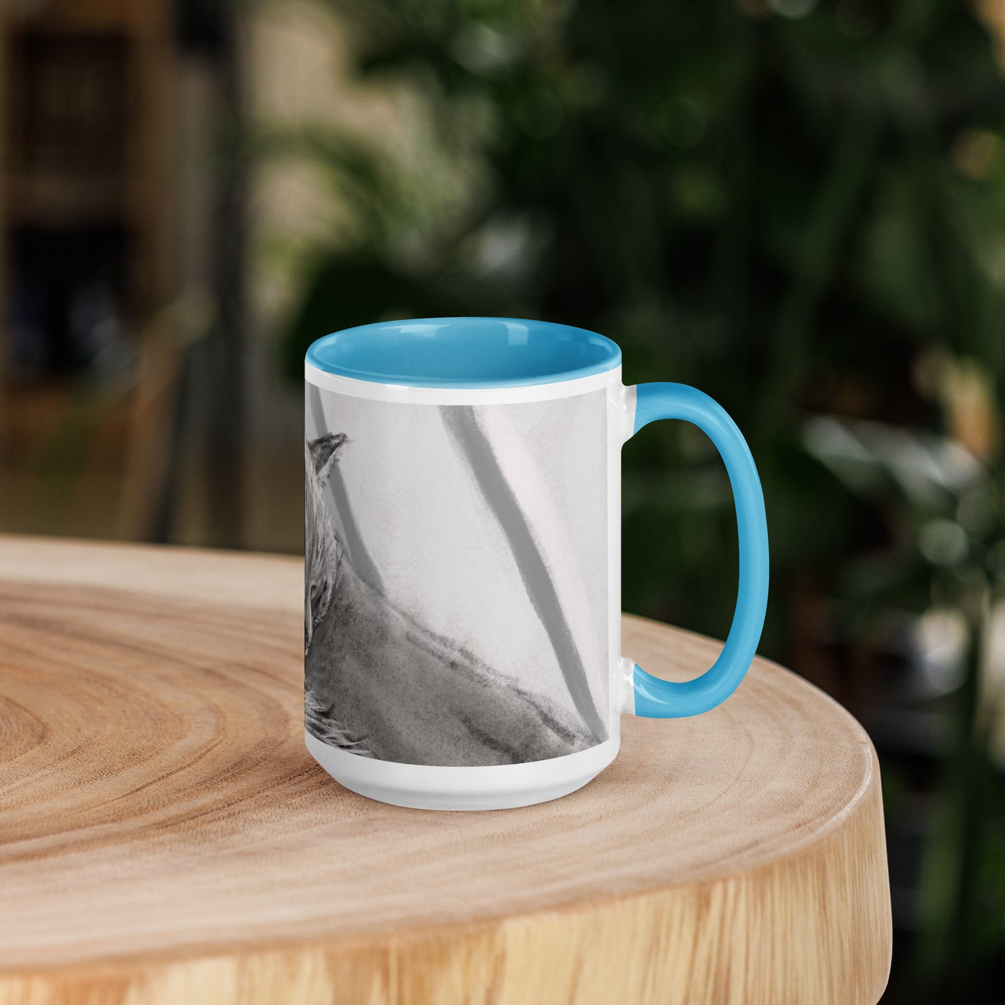 "Sleepy-pants" Mug with Color Inside