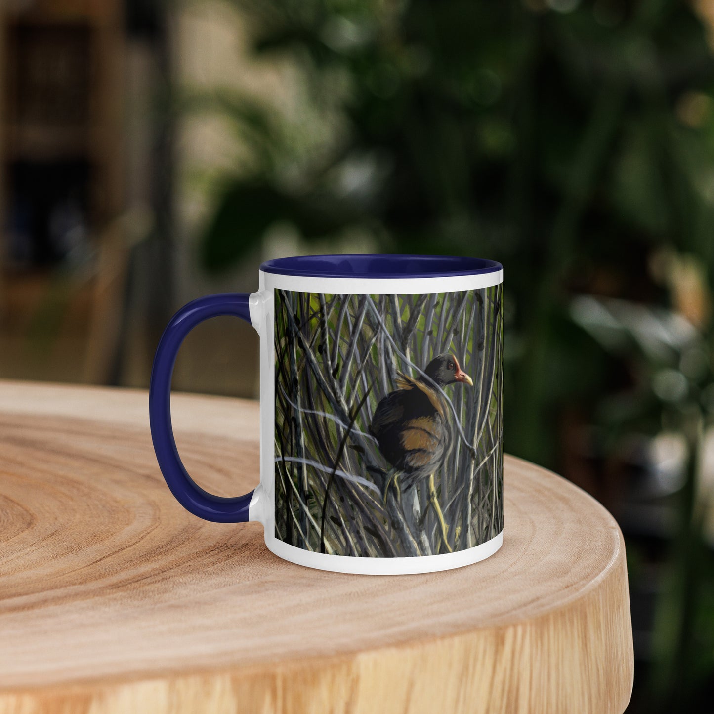 "In the Woods" Mug with Color Inside