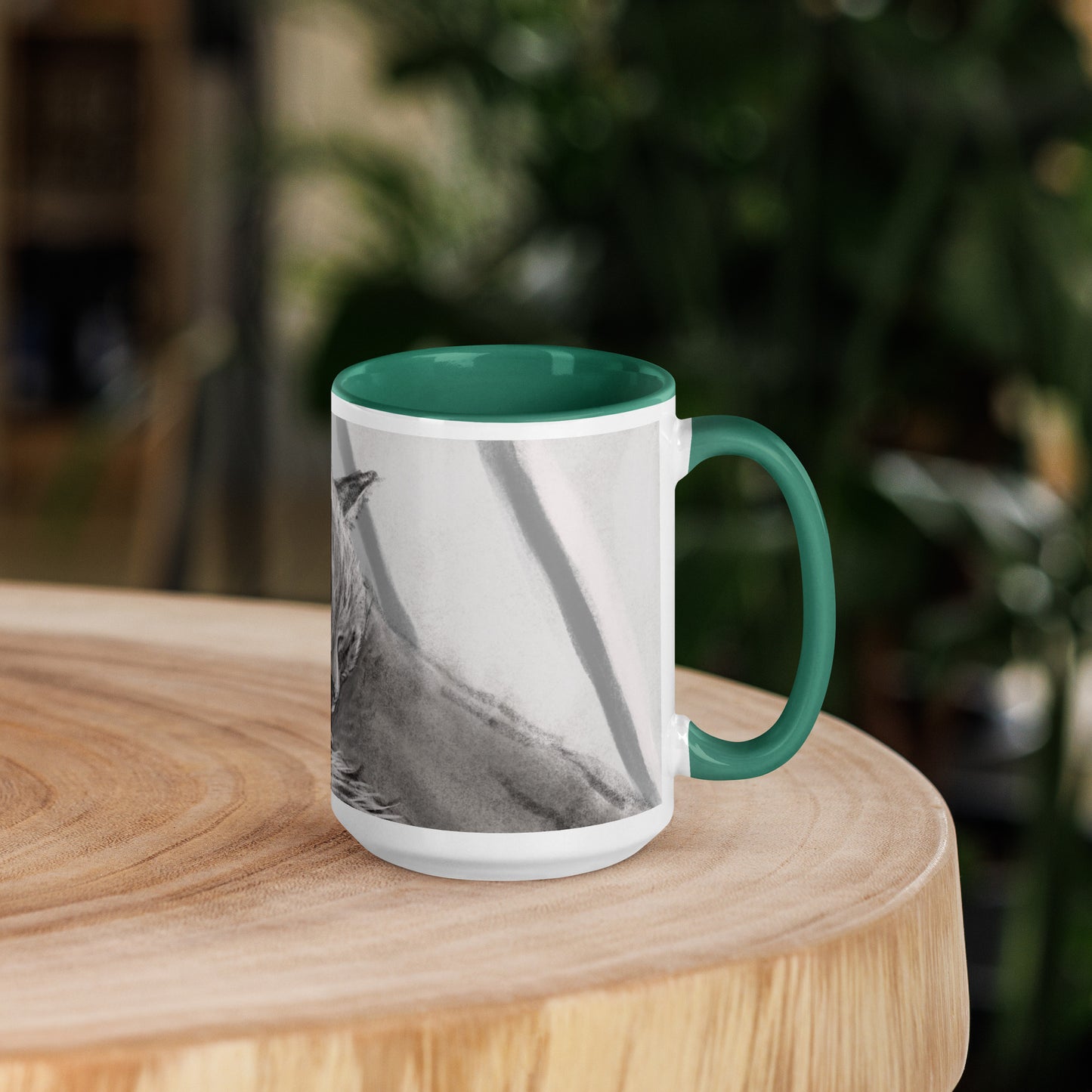 "Sleepy-pants" Mug with Color Inside