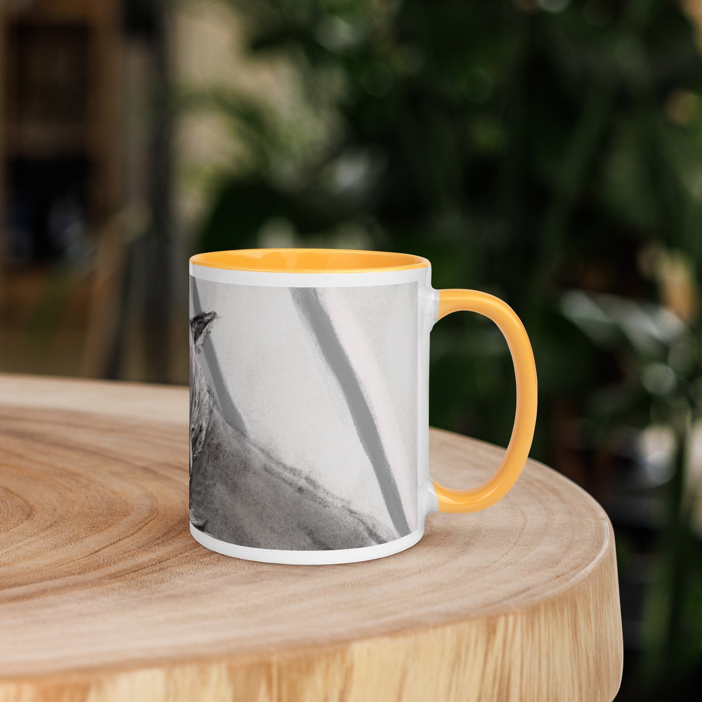 "Sleepy-pants" Mug with Color Inside