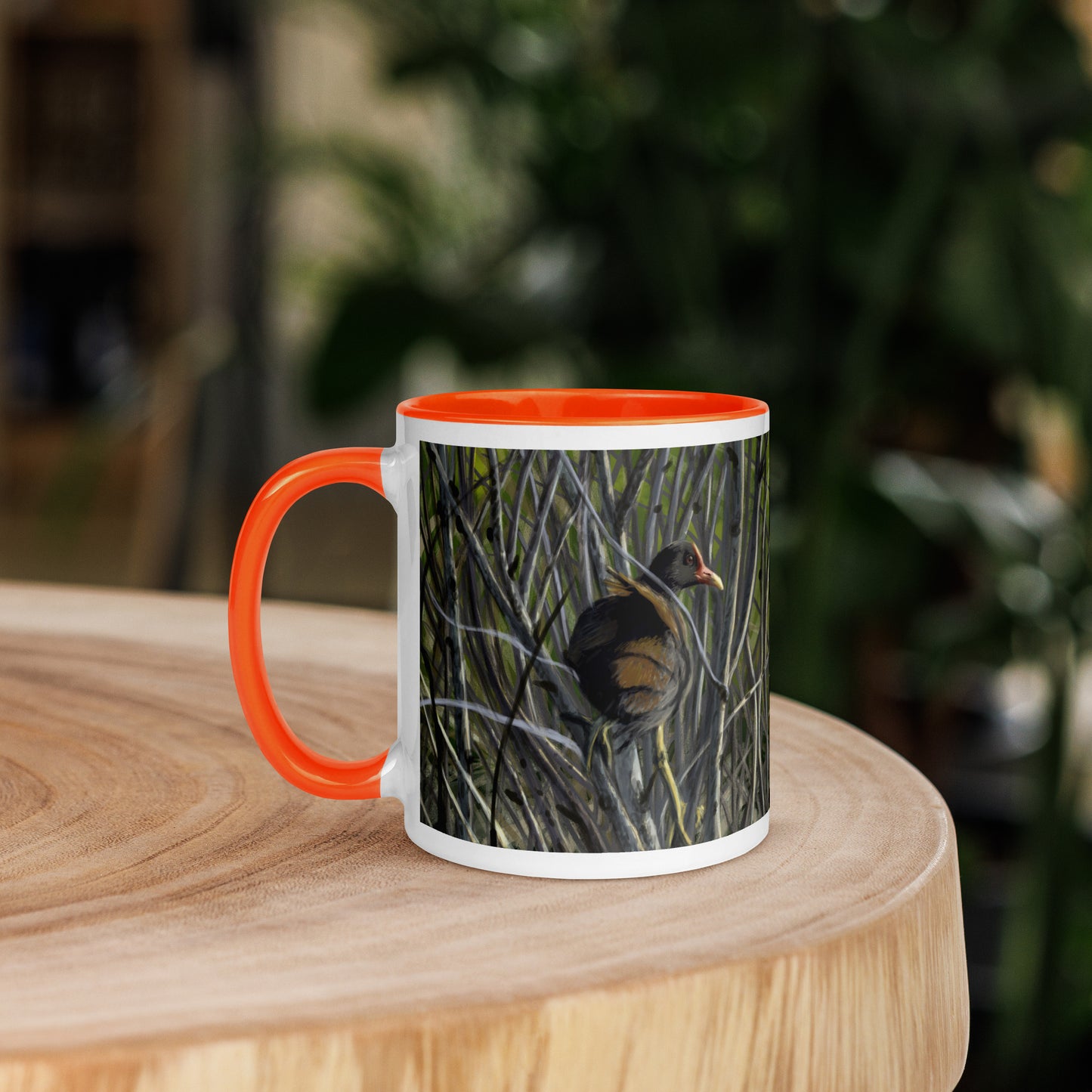 "In the Woods" Mug with Color Inside