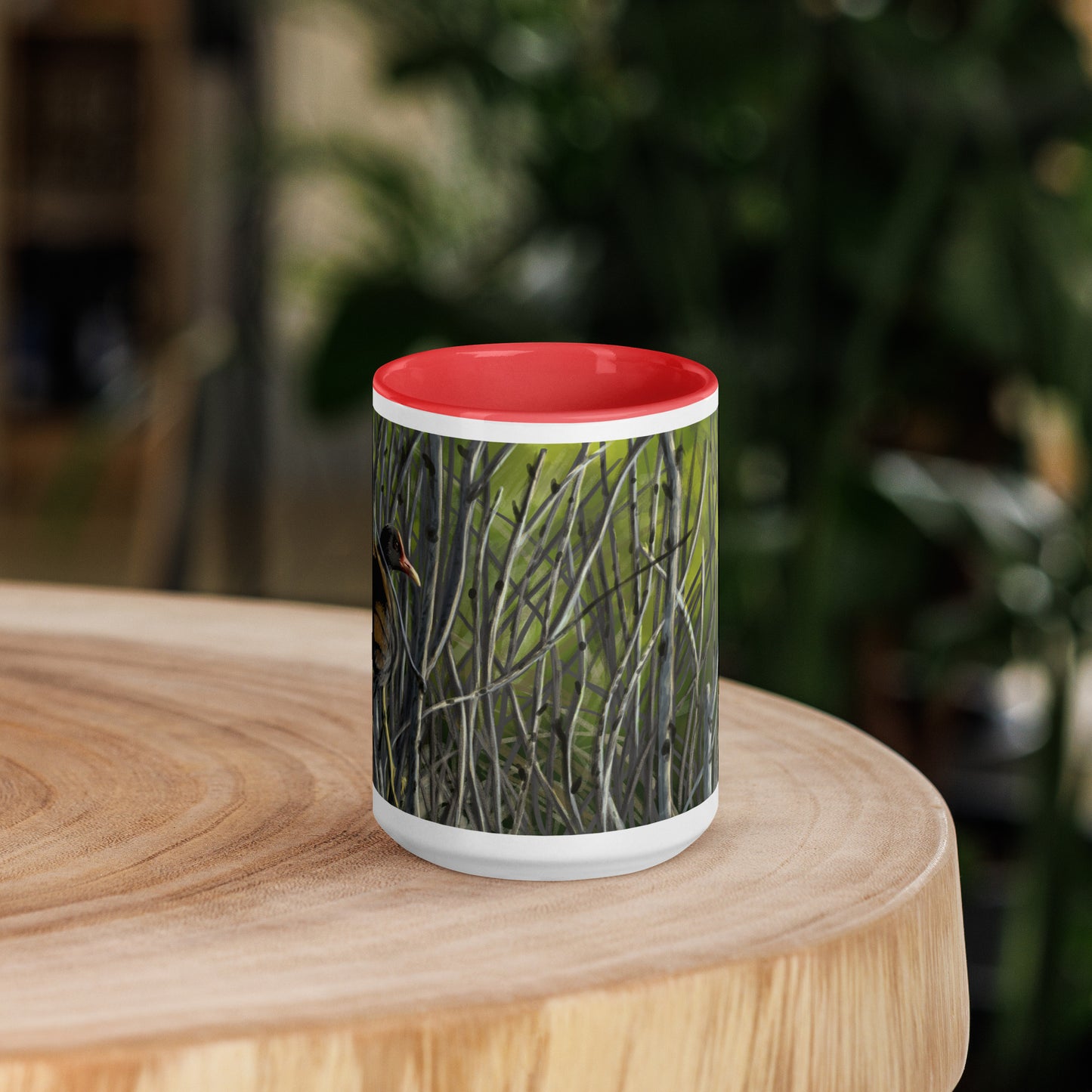 "In the Woods" Mug with Color Inside