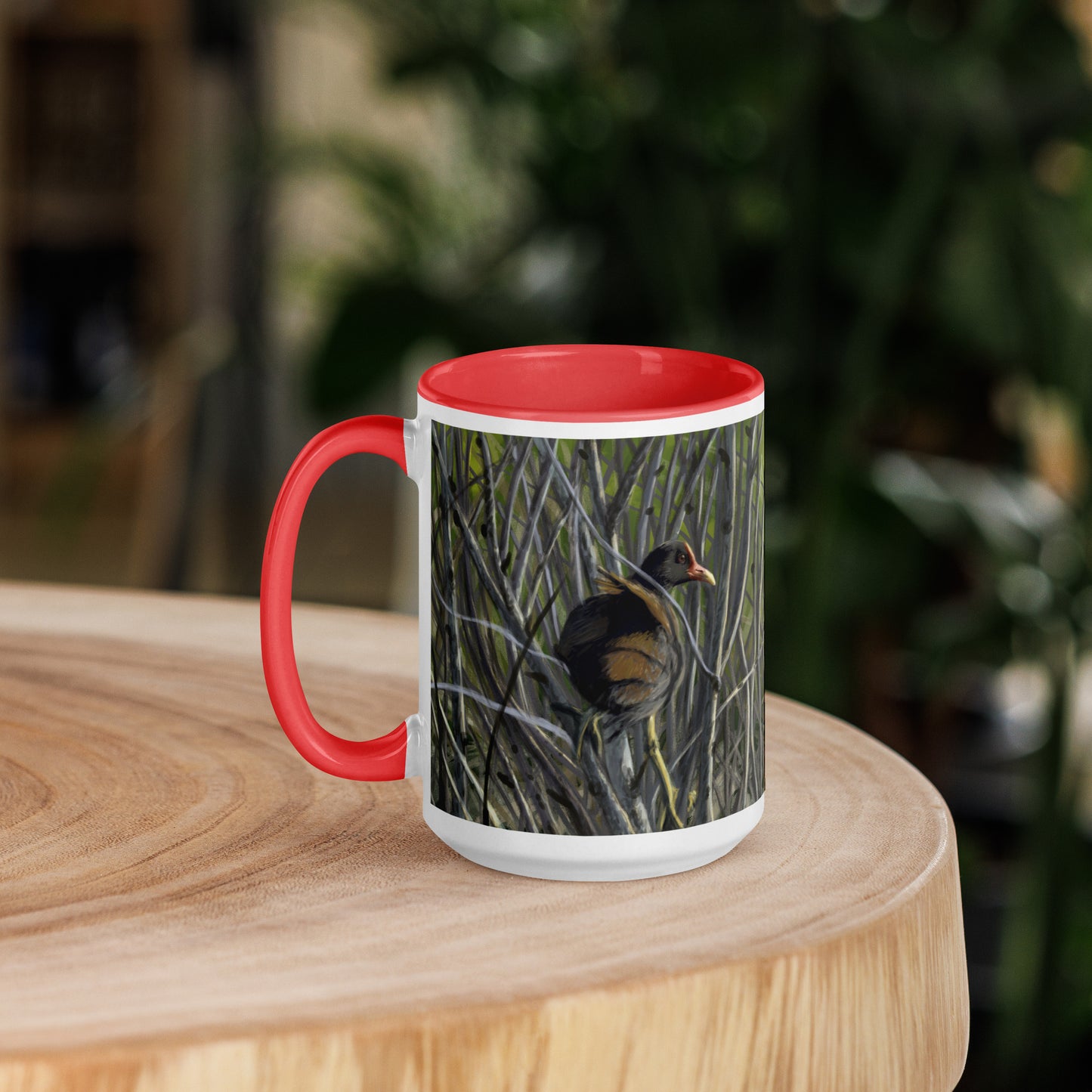 "In the Woods" Mug with Color Inside