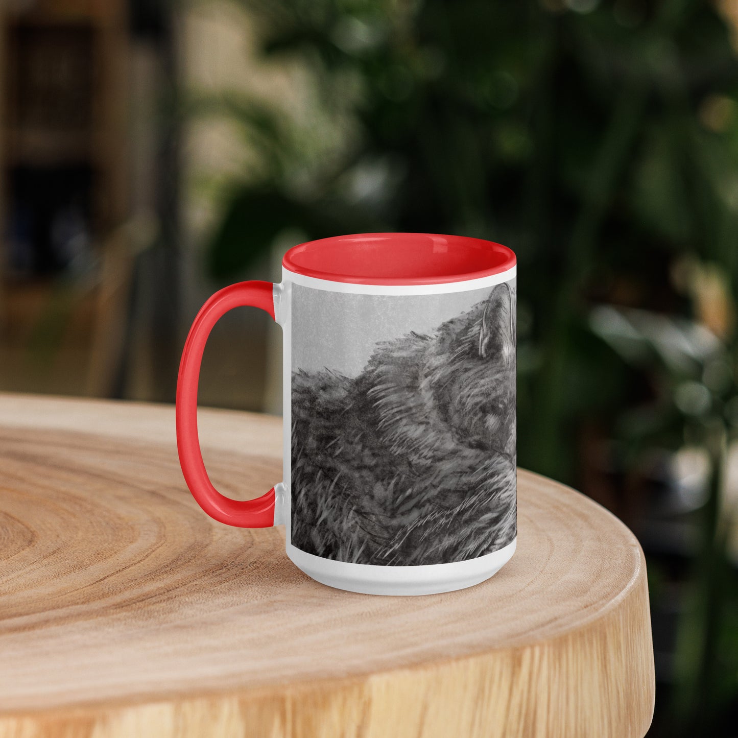 "Sleepy-pants" Mug with Color Inside