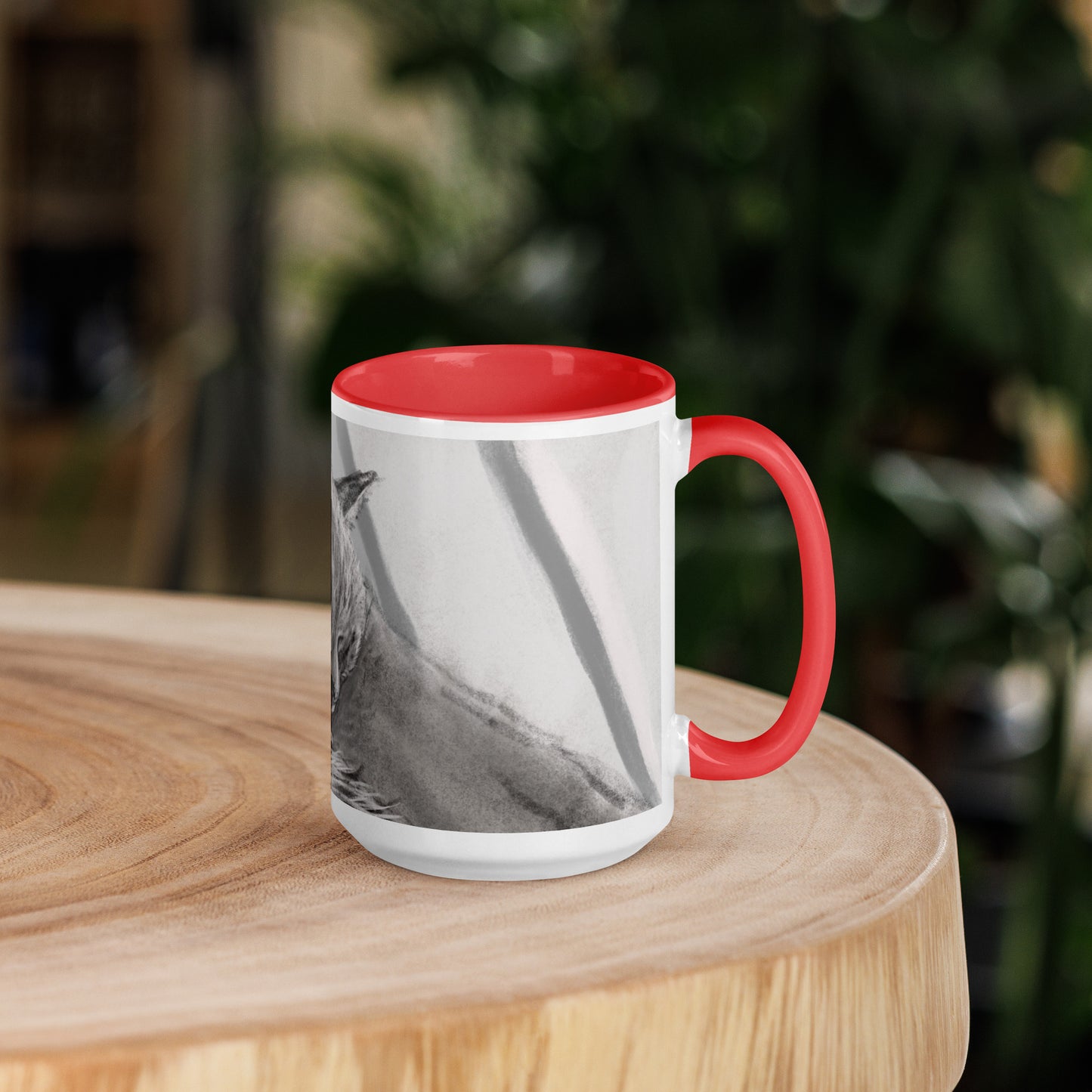 "Sleepy-pants" Mug with Color Inside