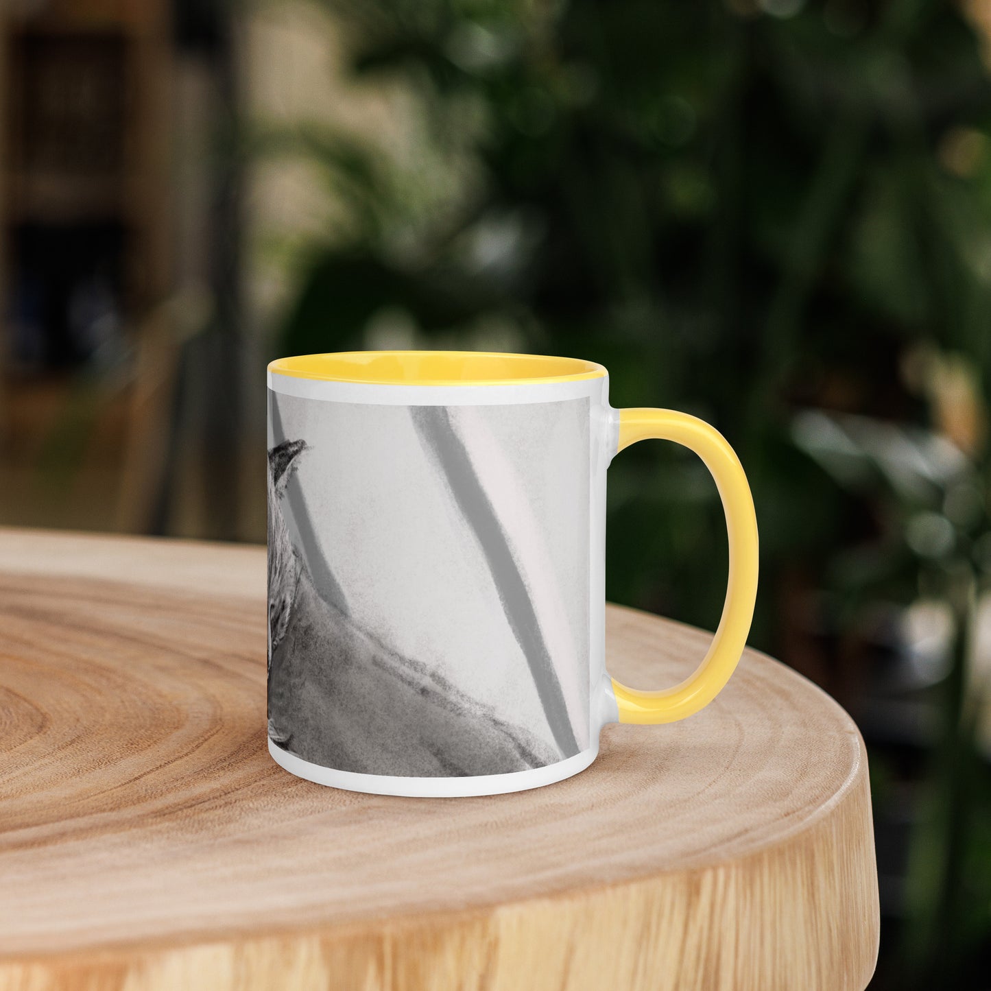 "Sleepy-pants" Mug with Color Inside